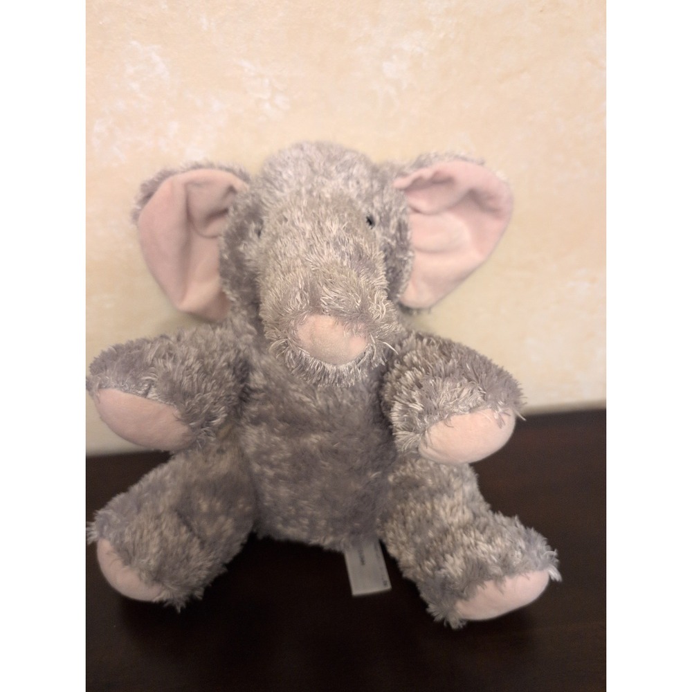 Melissa & Doug Gray And Pink Elephant Plush Stuffed Animal Toy 13 Inch